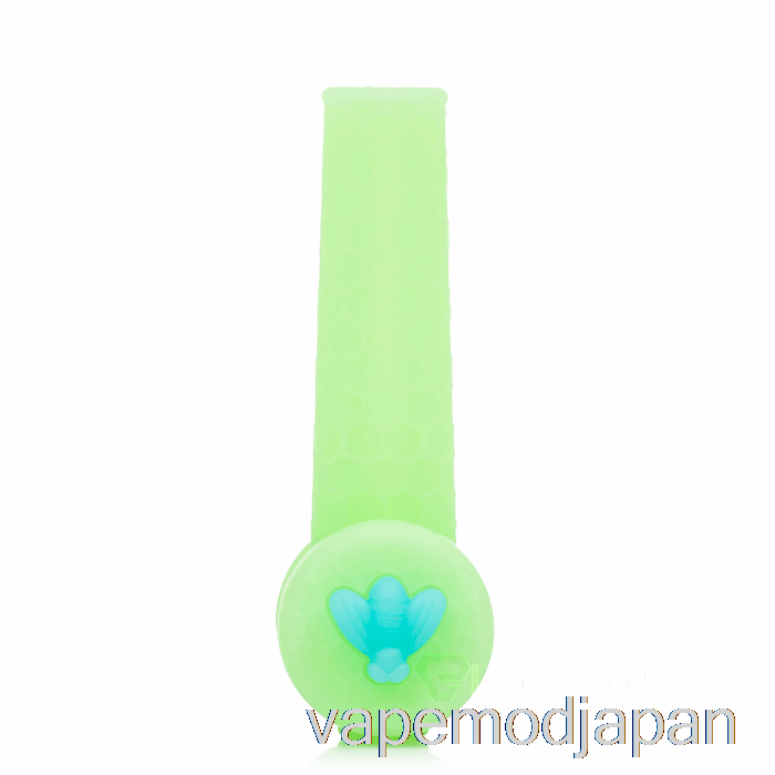 VAPE JAPAN ストラタス トリオ シリコンパイプ UVスライム(UVブルービー/UVグリーン)